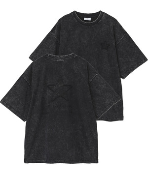 STAR★ PATCH LETTERING TEE