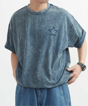 STAR★ PATCH LETTERING TEE