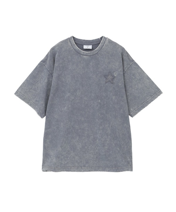 STAR★ PATCH LETTERING TEE 詳細画像 1