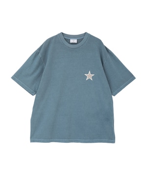 STAR LEATHER PATCH TEE