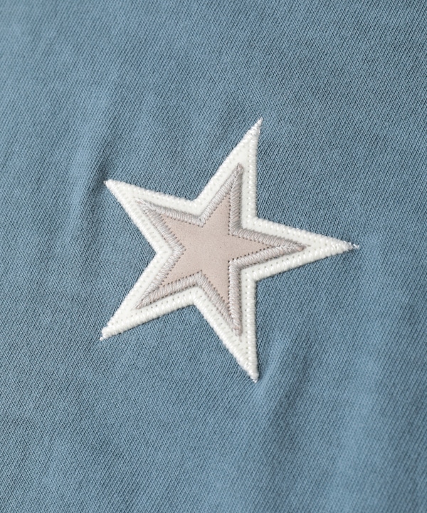 STAR LEATHER PATCH TEE 詳細画像 5