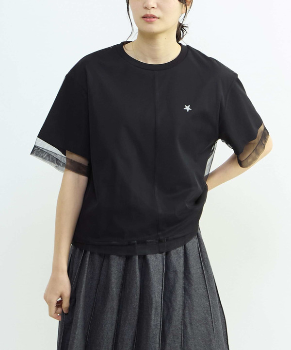 SHEER LAYERED TEE 詳細画像 7