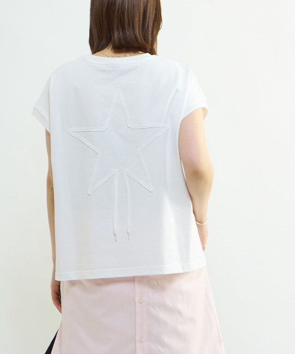 FRENCH SLEEVE STAR★ SPINDLE TEE 詳細画像 1