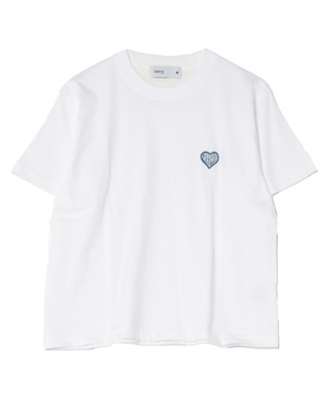 HEART LOGO PATCH TEE