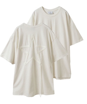 PIGMENT DYE SPINDLE STAR★ TEE