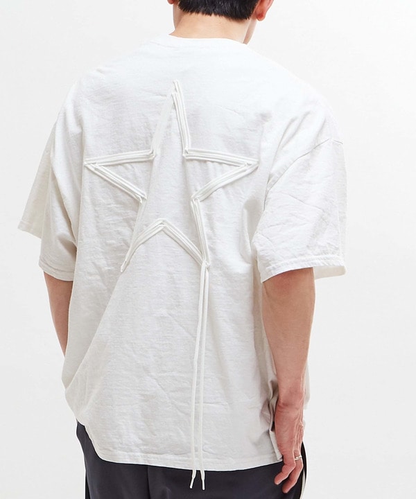 PIGMENT DYE SPINDLE STAR★ TEE 詳細画像 4