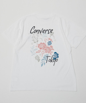 FLOWER BACK PRINT T-SHIRT