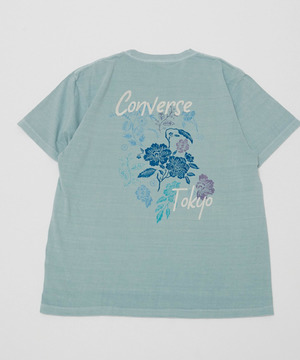 FLOWER BACK PRINT T-SHIRT