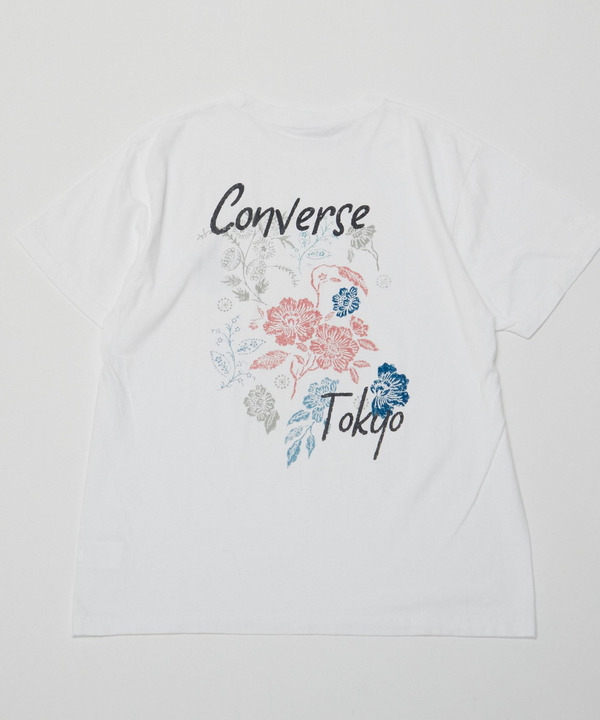 FLOWER BACK PRINT T-SHIRT 詳細画像 ホワイト 1