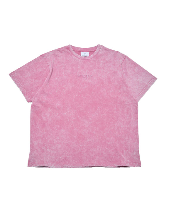★PATCHWORK CHEMICAL WASH TEE 詳細画像 ピンク 1