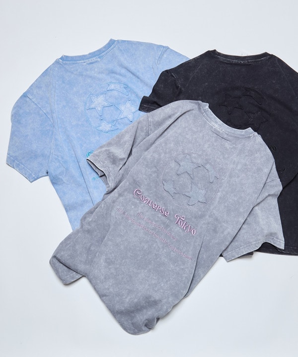 SPINDLE HEM EMBROIDERED LOGO TEE 詳細画像 10