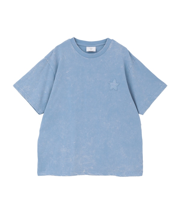 SPINDLE HEM EMBROIDERED LOGO TEE 詳細画像 11
