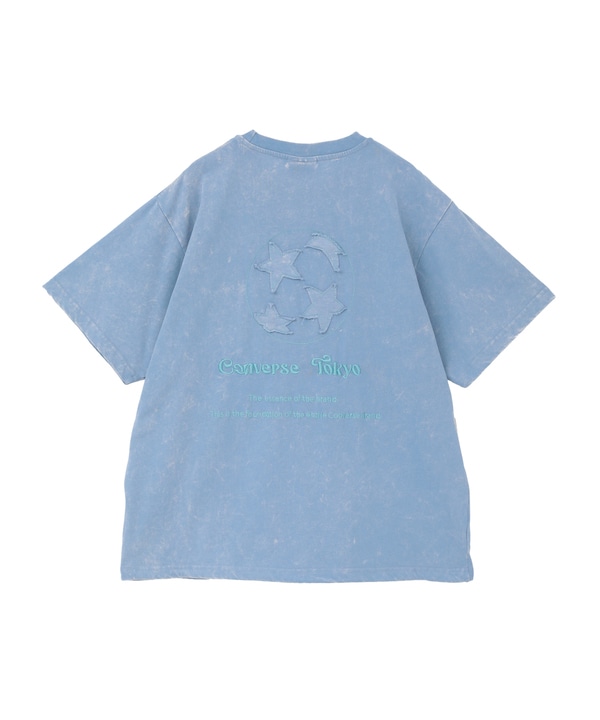 SPINDLE HEM EMBROIDERED LOGO TEE 詳細画像 12