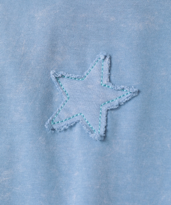 SPINDLE HEM EMBROIDERED LOGO TEE 詳細画像 14