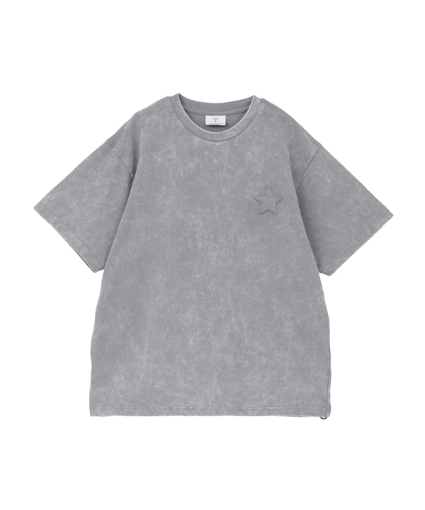 SPINDLE HEM EMBROIDERED LOGO TEE 詳細画像 20
