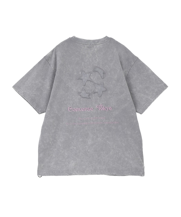 SPINDLE HEM EMBROIDERED LOGO TEE 詳細画像 21