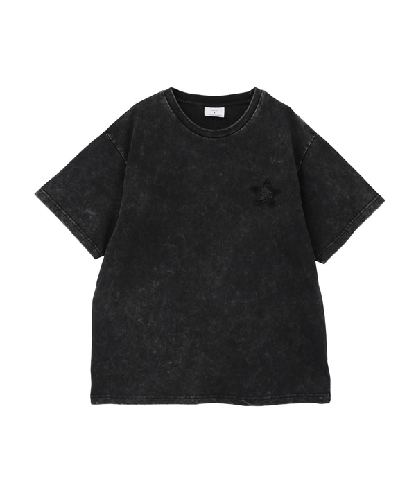 SPINDLE HEM EMBROIDERED LOGO TEE 詳細画像 22