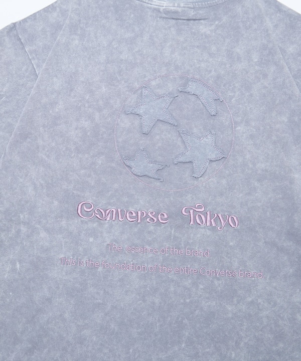 SPINDLE HEM EMBROIDERED LOGO TEE 詳細画像 8