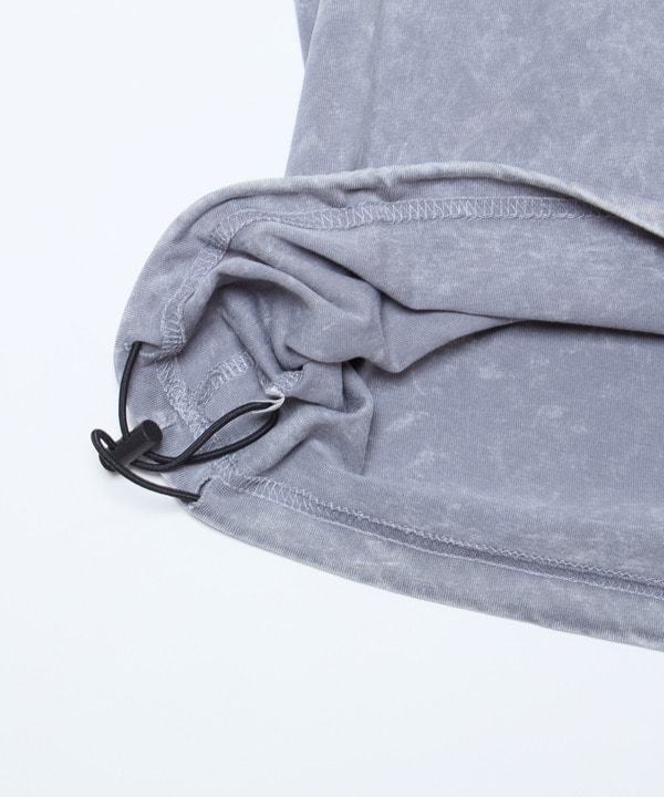 SPINDLE HEM EMBROIDERED LOGO TEE 詳細画像 9