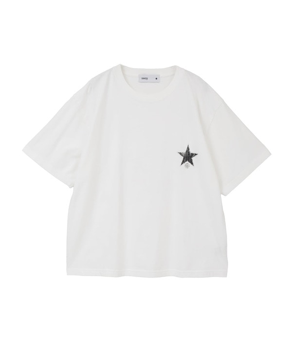 BACK FLOWER PRINT TEE 詳細画像 6