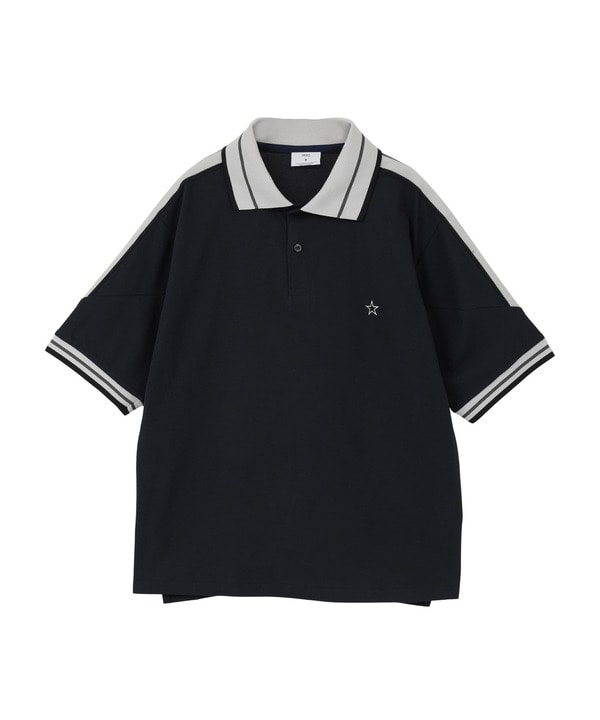 SIDE LINE POLO SHIRT 詳細画像 ネイビー 1