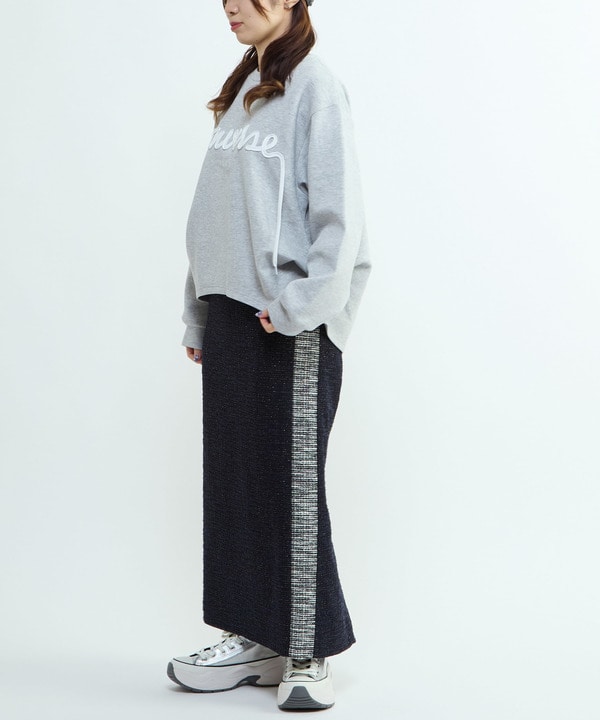 SPINDLE LOGO TUCK SWEAT 詳細画像 4