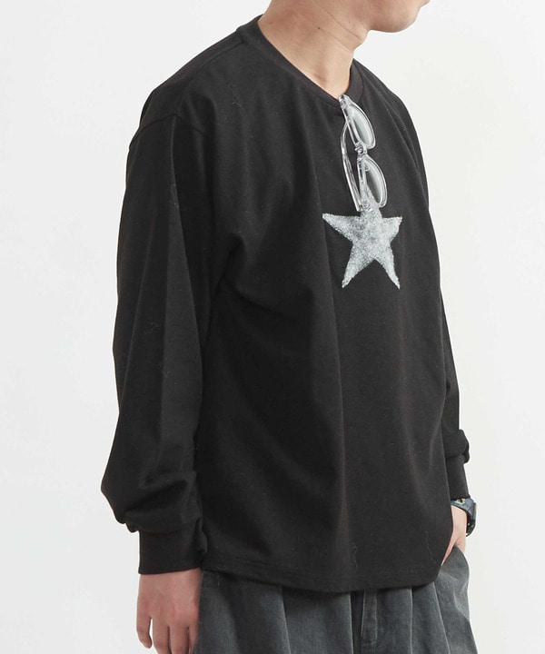 ONE STAR UP RECYCLED COTTON LONG SLEEVE TEE  詳細画像 11