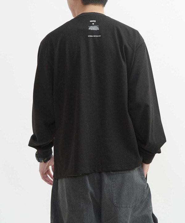 ONE STAR UP RECYCLED COTTON LONG SLEEVE TEE  詳細画像 12