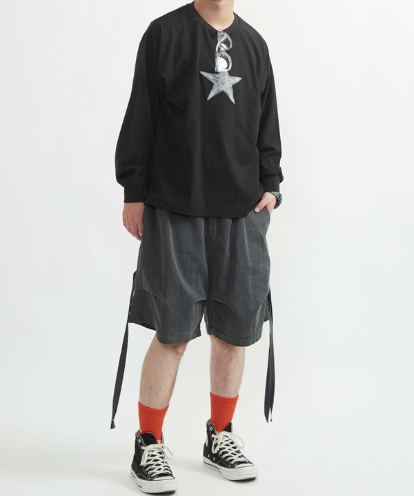 ONE STAR UP RECYCLED COTTON LONG SLEEVE TEE  詳細画像 13