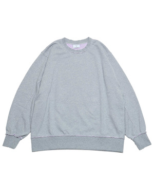 BI-COLOR STAR★ PATCH SWEAT