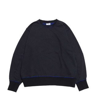 BI-COLOR STAR★ PATCH SWEAT