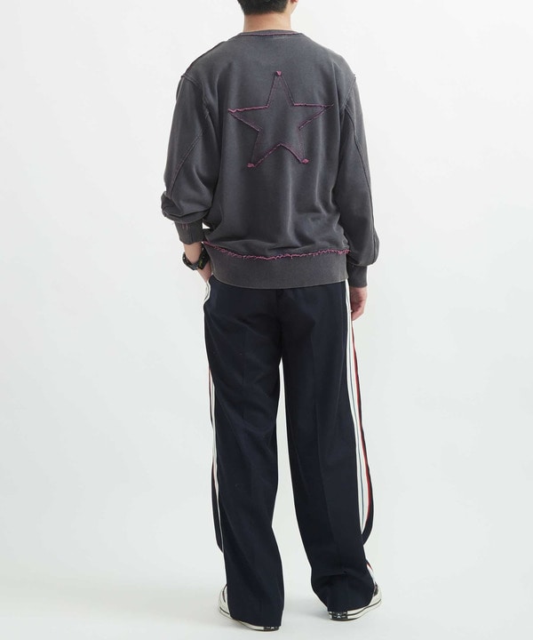 BI-COLOR STAR★ PATCH SWEAT 詳細画像 1