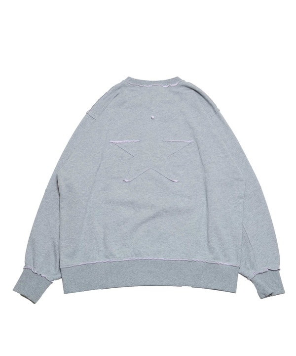 BI-COLOR STAR★ PATCH SWEAT 詳細画像 2