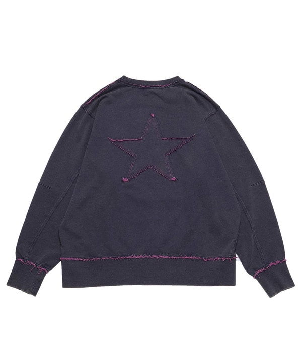 BI-COLOR STAR★ PATCH SWEAT 詳細画像 5