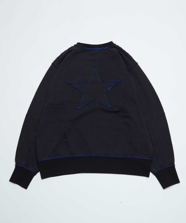 BI-COLOR STAR★ PATCH SWEAT 詳細画像 6
