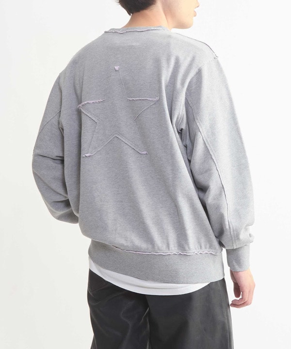 BI-COLOR STAR★ PATCH SWEAT 詳細画像 7