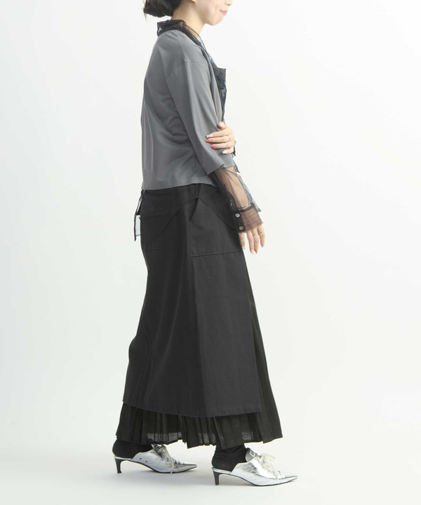【HL】TULLE BOWTIE CROPPED TEE 詳細画像 14
