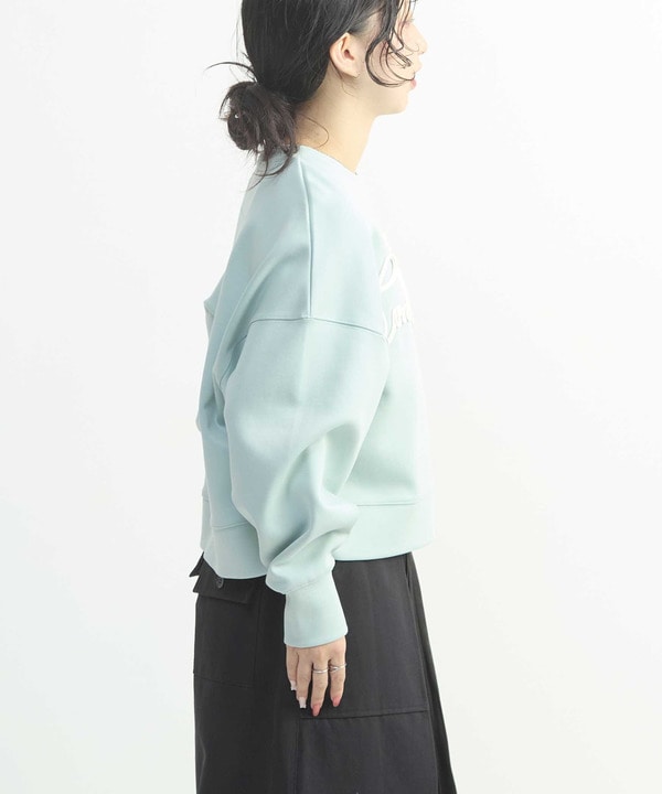 3D EMBROIDERY CROPPED SWEAT 詳細画像 1