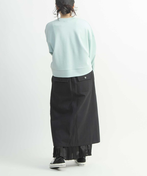 3D EMBROIDERY CROPPED SWEAT 詳細画像 2