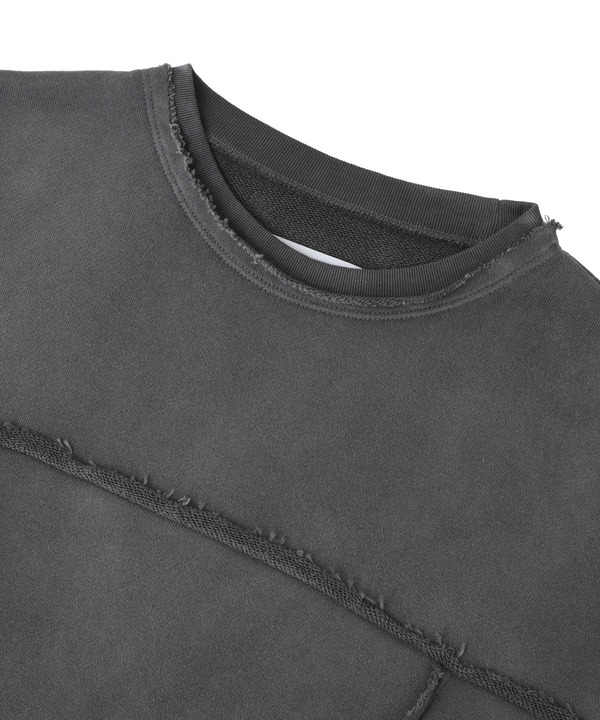 LACE-UP SLEEVE VINTAGE SWEAT 詳細画像 13
