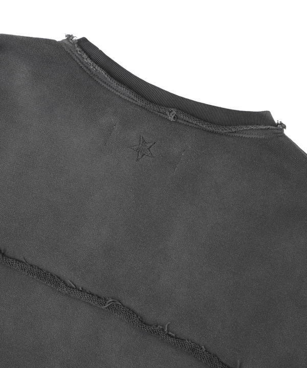 LACE-UP SLEEVE VINTAGE SWEAT 詳細画像 14