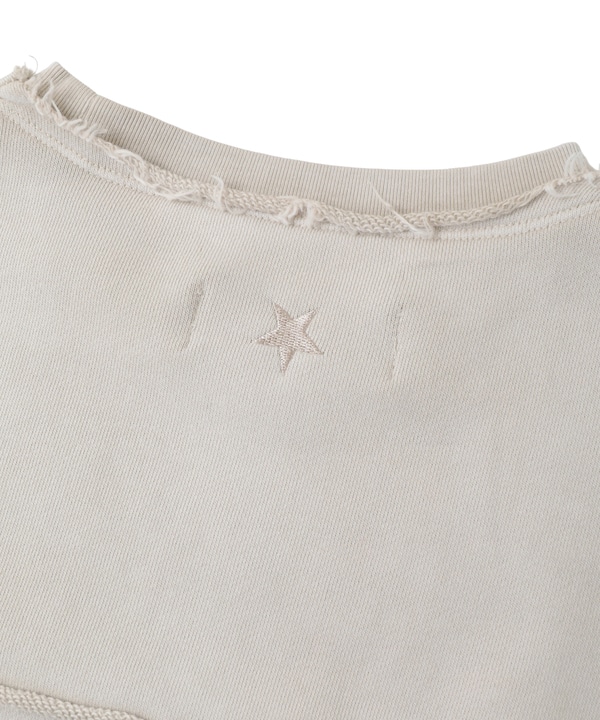 LACE-UP SLEEVE VINTAGE SWEAT 詳細画像 23