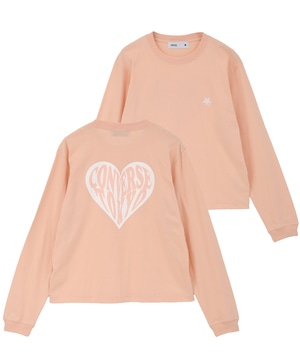 HEART LOGO BACK PRINT TEE