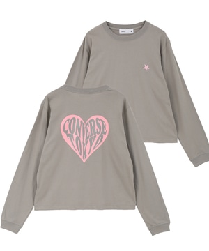 HEART LOGO BACK PRINT TEE