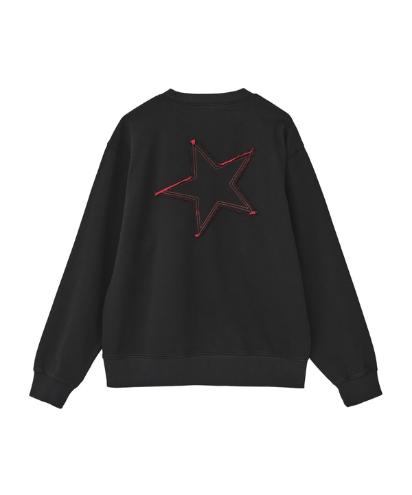BACK STAR★ PATCH INDIGO SWEAT 詳細画像 13