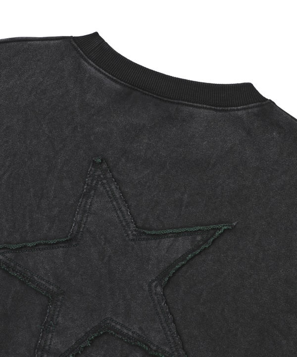 BACK STAR★ PATCH INDIGO SWEAT 詳細画像 5