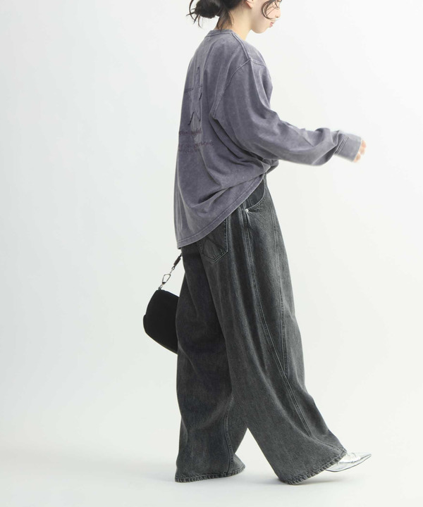 HEM SPINDLE LOGO LONG SLEEVE TEE 詳細画像 14