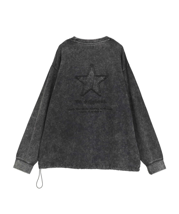 HEM SPINDLE LOGO LONG SLEEVE TEE 詳細画像 2