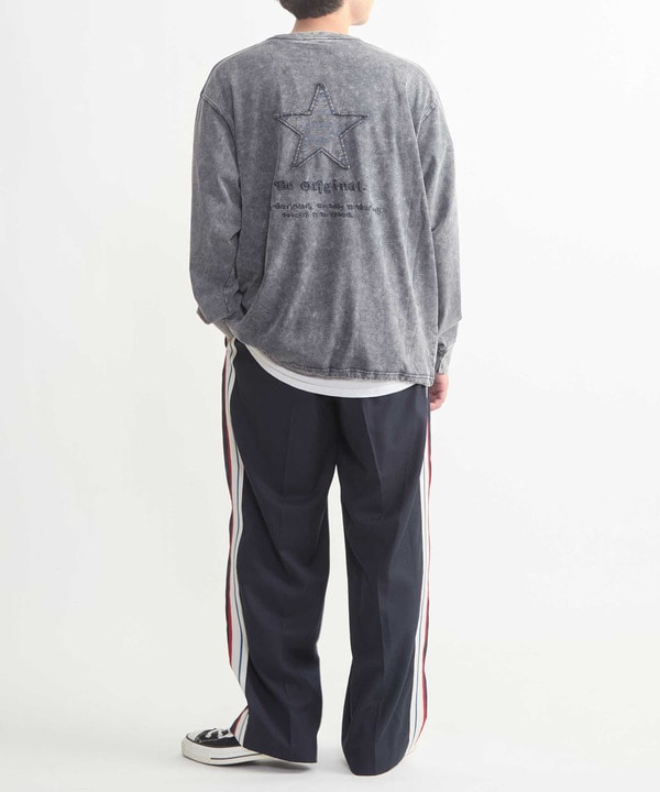 STAR★ PATCH LETTERING LONG SLEEVE TEE 詳細画像 21