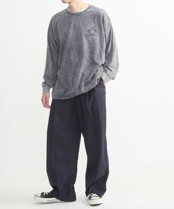 STAR★ PATCH LETTERING LONG SLEEVE TEE 詳細画像 23